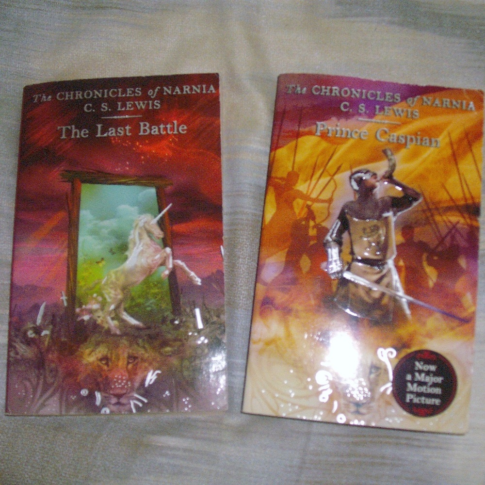 Two Narnia series books - Paperback.